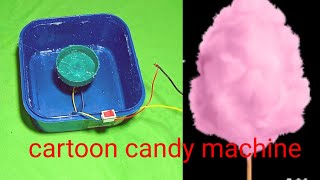 How to make cotton candy machine from motor at home