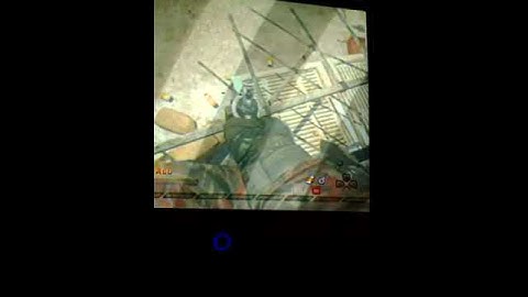 A glitch on the map skid row .mw2