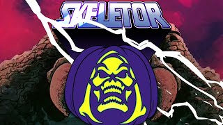 Skeletor Pumpkin Pattern by ZombiePumpkins.com