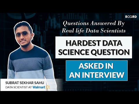 Hardest Data Science Question Asked In An Interview - Answered by Real Life Data Scientists