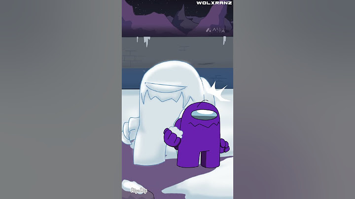 Among us animation.. | Poor Purple | Make snowman meme | meme for @Rodamrix