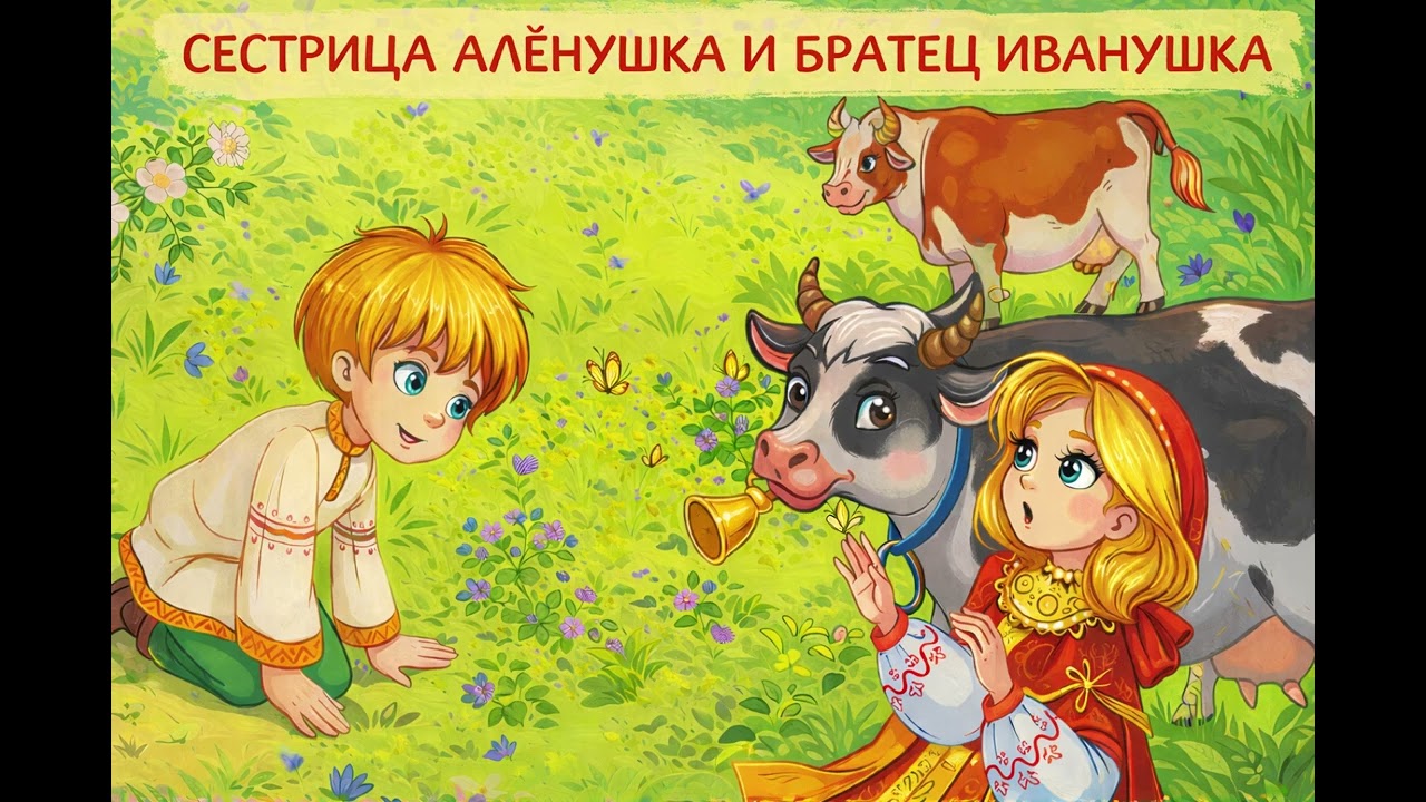 Русская народная сказка ''Сестрица Алёнушка и братец Иванушка''