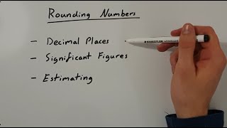 Rounding Numbers - Decimal Places / Significant figures - How to Estimate - Mitch Maths