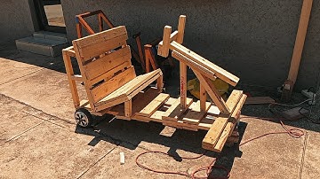 How To Build A Real Go Kart From Hoverboard Using Wood (PART 1)