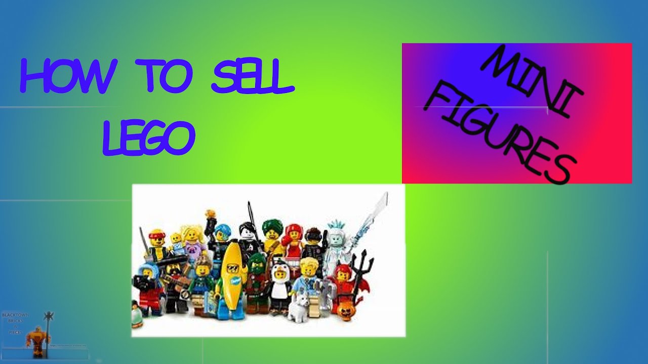 How to sell LEGO Mini figures YouTube
