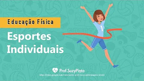 Quais são as características dos desportos individuais?