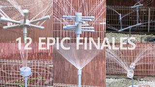 12 Incredible DIY PVC Sprinkler Finale Moments