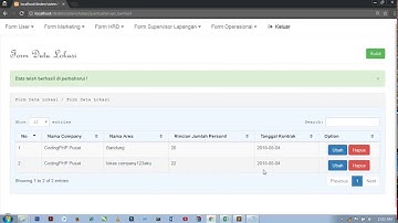 Source Code Sistem Informasi Pegawai Berbasis web Dengan CodeIgniter