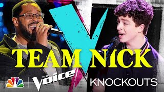 Roderick Chambers and Tate Brusa Fight It Out - The Voice Knockouts 2020