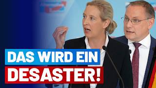 Pressekonferenz von Alice Weidel und Tino Chrupalla! - AfD-Fraktion im Bundestag
