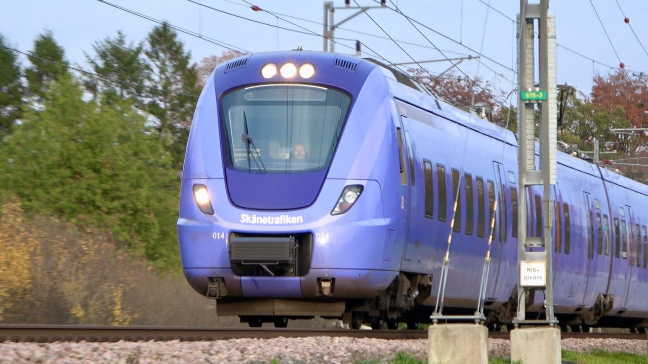 Tåg i Stehag - höst 2023