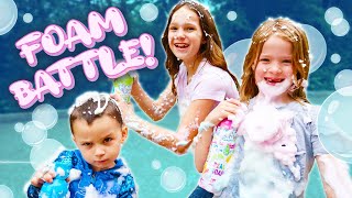 Silly Scavenger Hunt and FOAM PARTY !!!