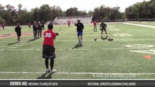 Derek Ng National Underclassman Challenge
