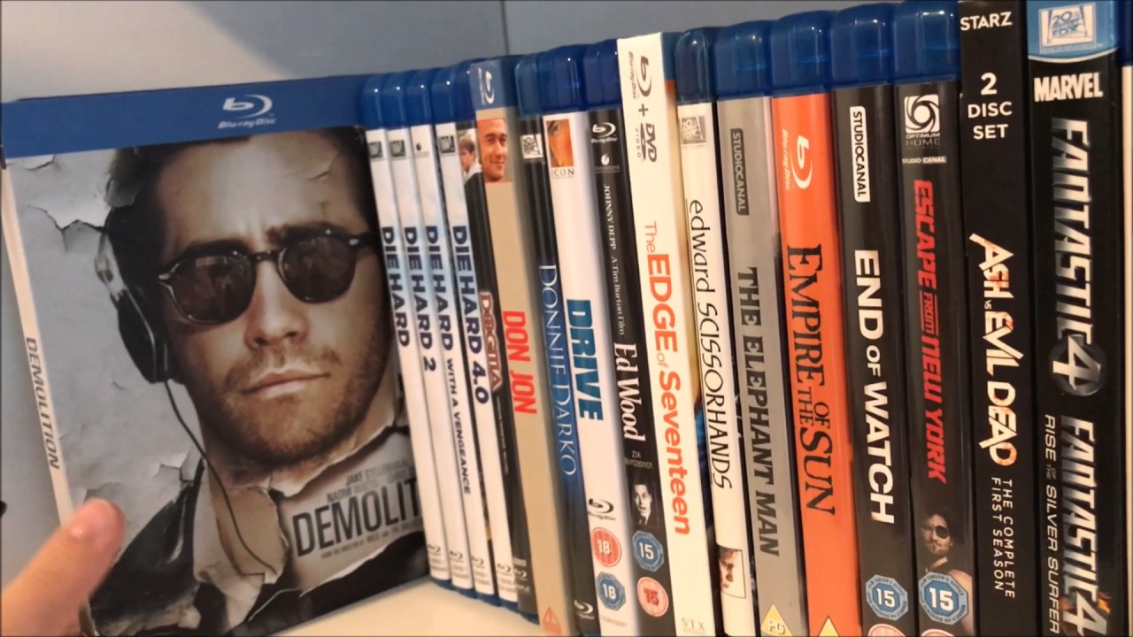 COMPLETE BLU RAY COLLECTION JULY 2017