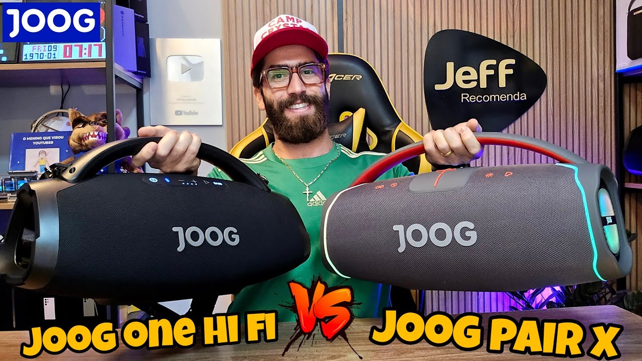 JOOG ONE HI FI 200W IPX7 Vs JOOG PAIR X 200W IPX6: Quais as Diferenças ...