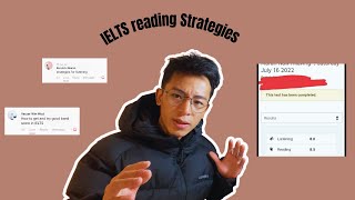 How did I score 8.5 in the IELTS reading test