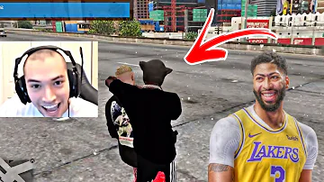 Anthony Davis Takes Adin Hostage for Acting SUS! *MUST WATCH*