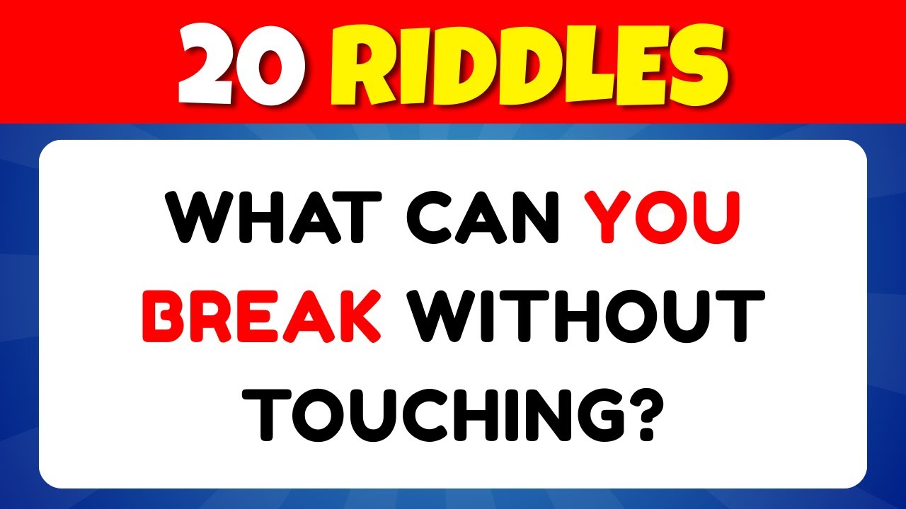 Only a Genius Can Solve These Tricky Riddles 🧠🧩 | 20 Brain Teasers 🤯