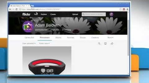 How to connect Flickr® to your Facebook® page :Tutorial