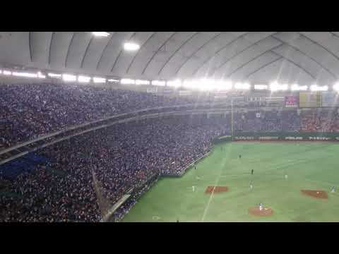 青く染まる東京ドーム！ベイスターズ初のクライマックスでのヤスアキジャンプ！(2016.10.8 @東京D)
