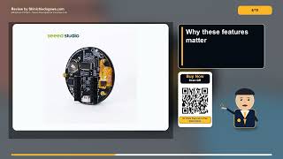 Tired of messy IoT displays Check this round touch screen board