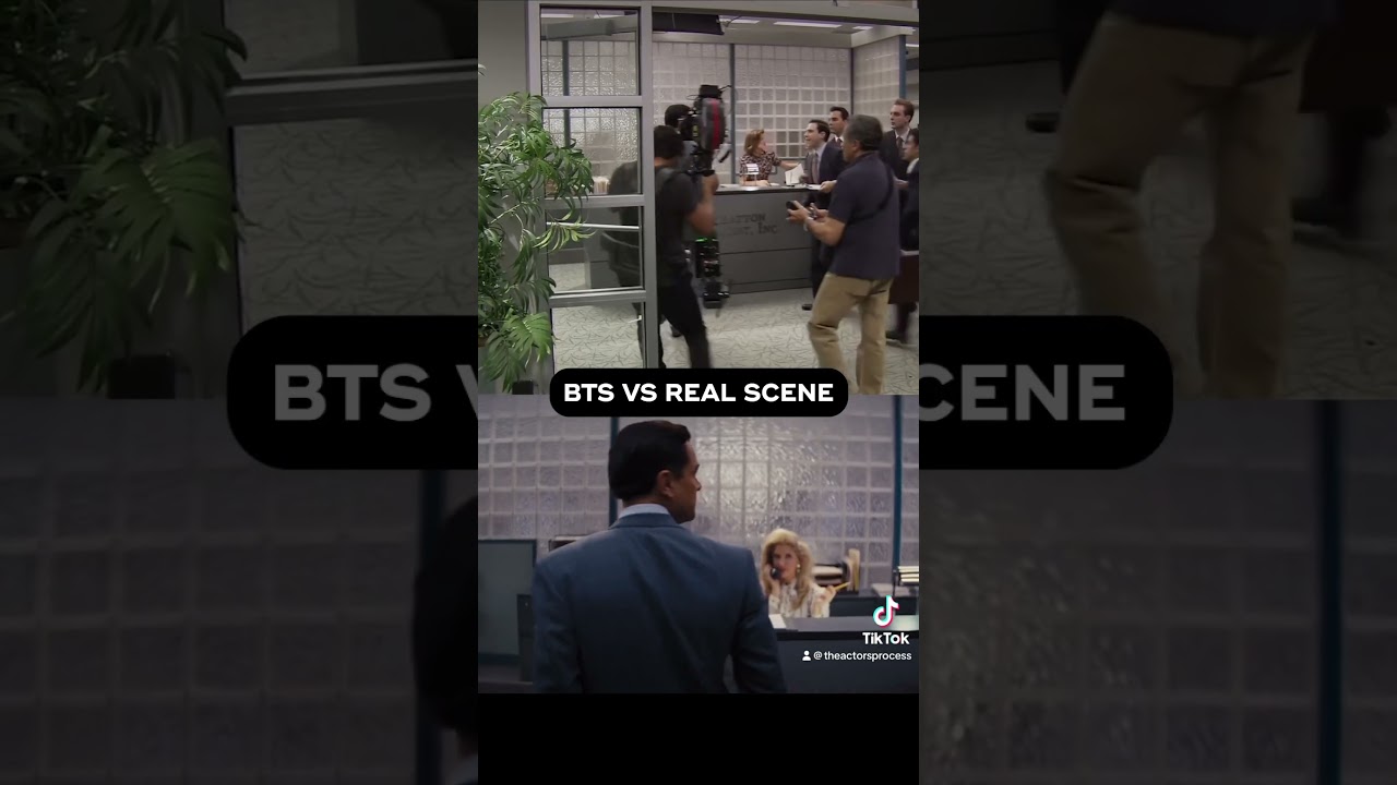 Leo with laser focus BTS scene comparison