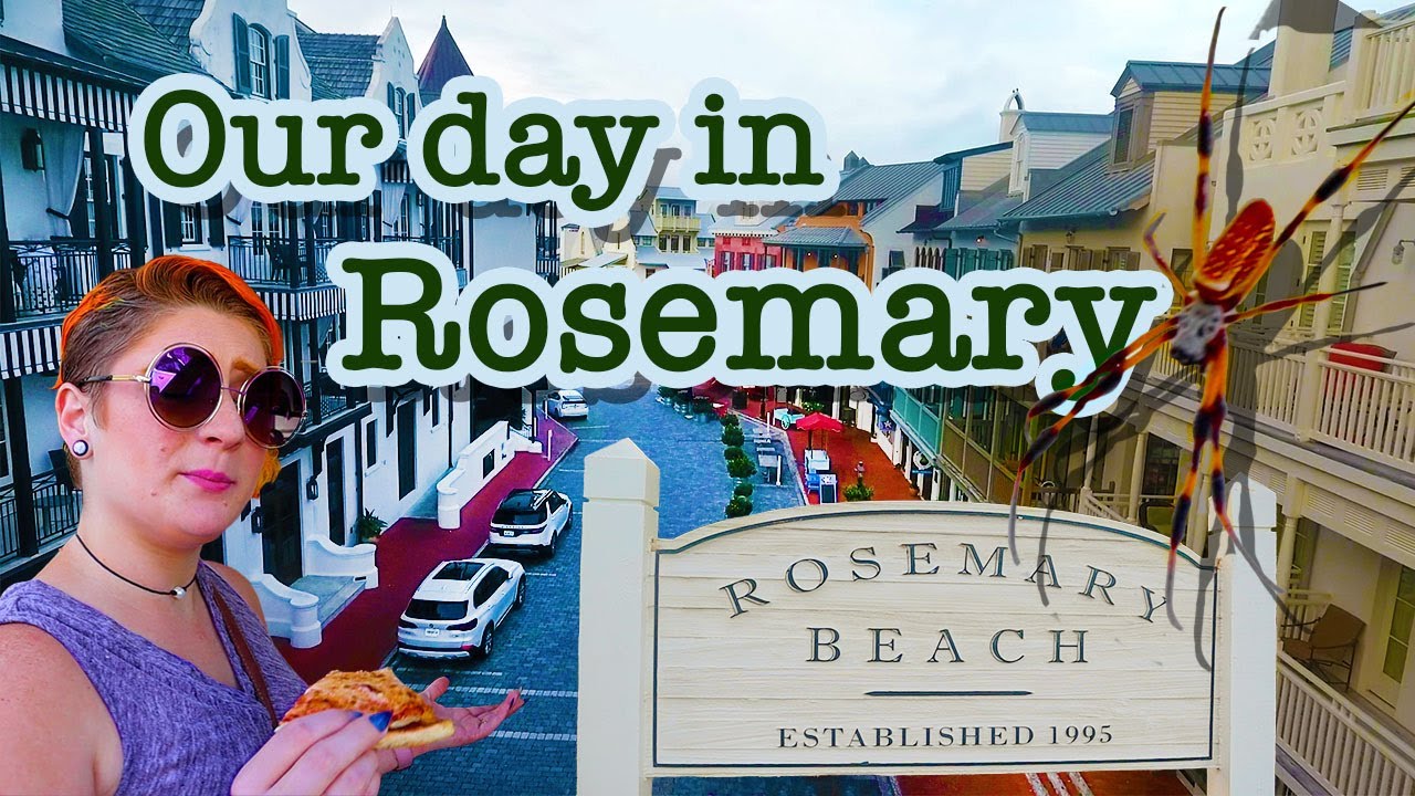 Did You Know Rosemary Beach (on 30A) Has The Biggest Spiders In North America?:  S1Ep14