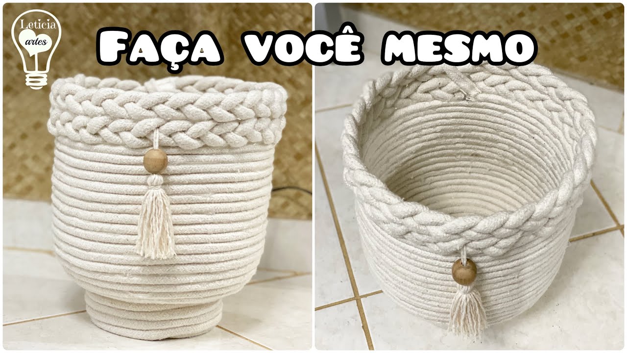 IDEIA COM CORDA | FAÇA VOCÊ MESMO | DIY