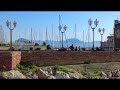 Неаполь Италия Прогулка по набережной