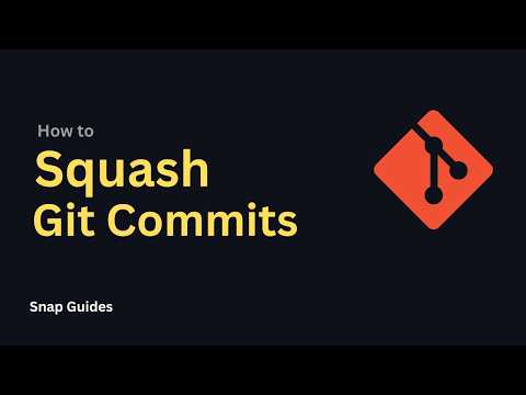 How to Squash Multiple Commits into One with Git Rebase Interactive (Short Guide)