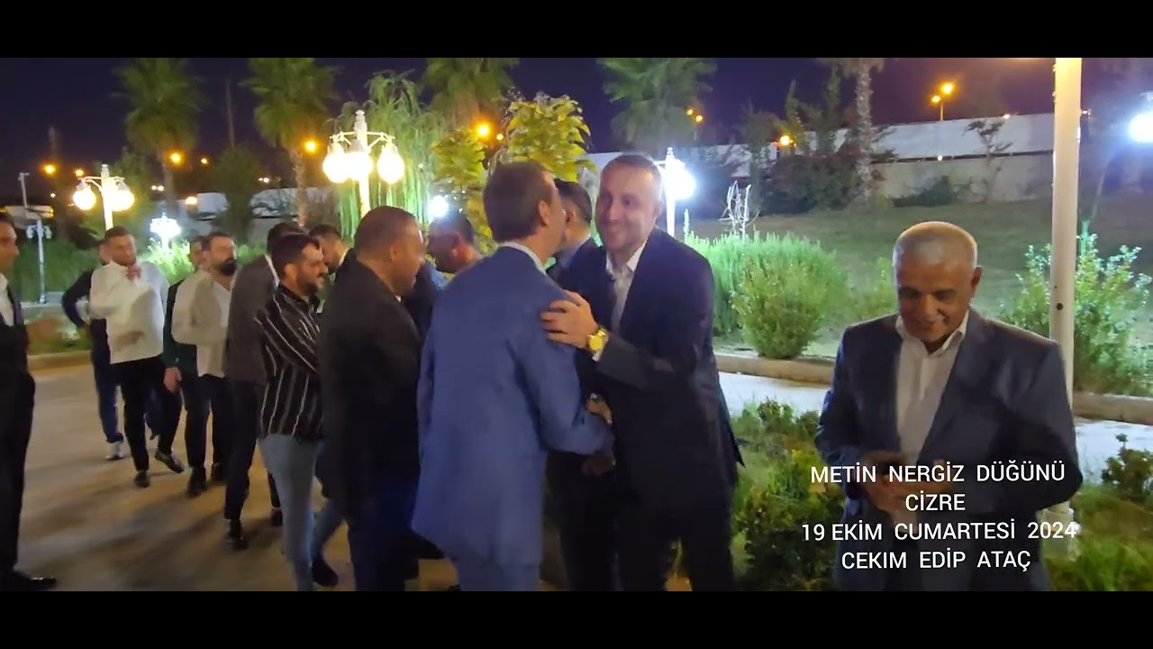 EDİP ATAÇ CİZRE METİN NERGİZ DÜĞÜNÜ