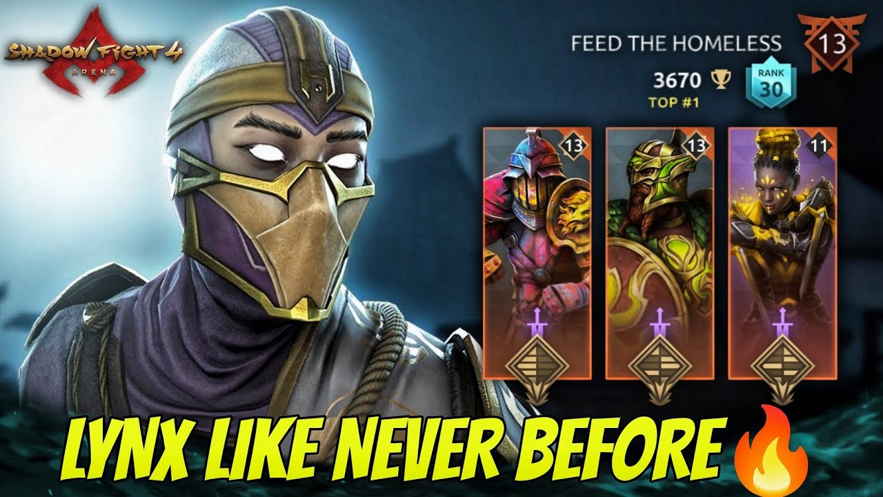Используйте LYNX как никогда раньше! 🔥 Доминирование в таблице лидеров ✨ | Теневой бой 4: Арена