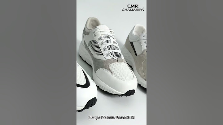 CHAMARIPA Scarpe Con Rialzo Interno -Scarpe Da Ginnastica Con Rialzo 8CM #scarpa