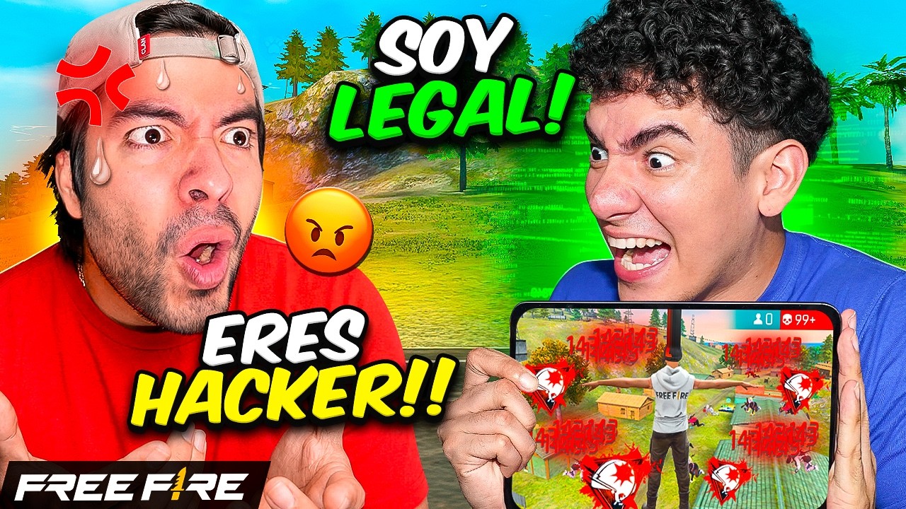 MI AMIGO SE DIO CUENTA QUE USO HACKS EN FREE FIRE Y SE ENFADÓ MUCHO !! - TheDonato