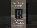 Fancy Display Storage BUILD HACK - Bloxburg YT SHORT