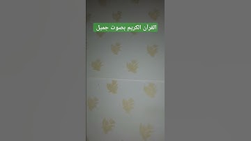 القرآن الكريم بصوت جميل #قرآن #اكسبلور #تيك_توك #اكسبلورر #لايك #اكسبلورفولو #ترند #قران