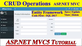 Full CRUD operations using Bootstrap Modal (Popup) in ASP.NET MVC and Entity Framework Full CRUD operations using Bootstrap Modal (Popup) in ASP.NET MVC and Entity Framework