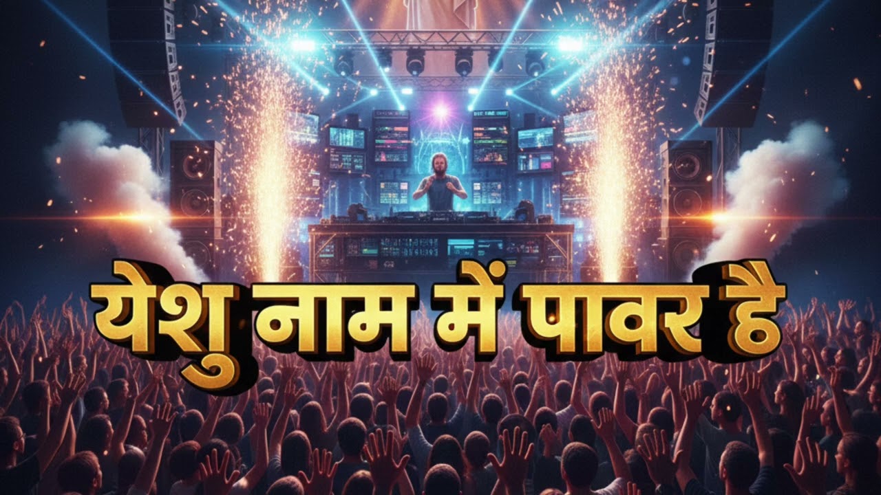 येशु नाम में पावर है 🔥 | Christian DJ Worship Song | Hindi Jesus Praise