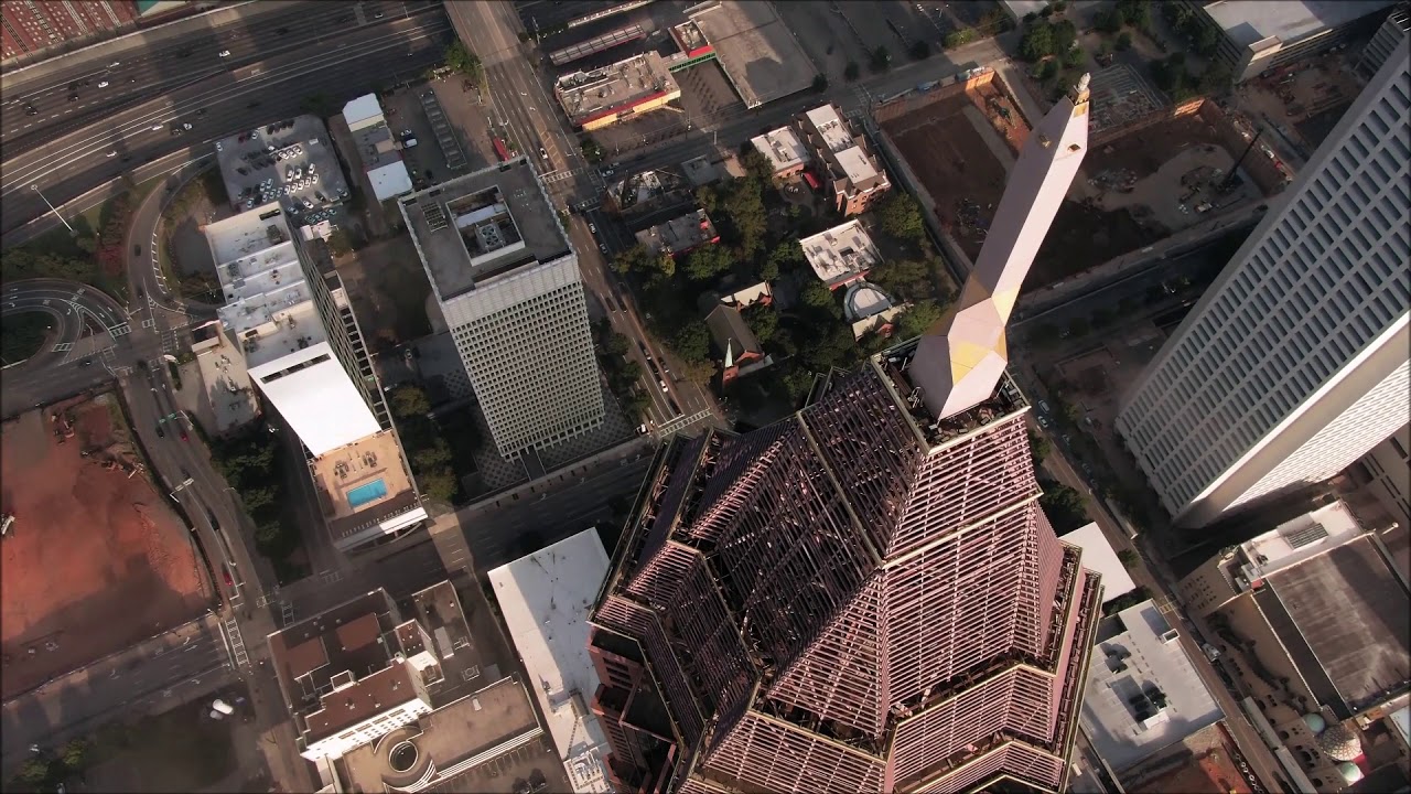 Drone Buddies - Free stock drone footage -  Flying over city