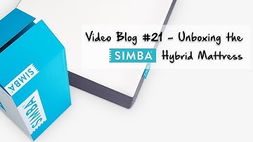 Unboxing the Simba Hybrid Mattress