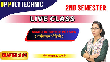 applied physics 2nd semester polytechnic | up polytechnic applied physics-2 | chapter-6 ( Lec 4 )