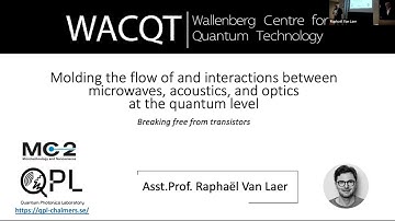 Molding the flow of and interactions between microwaves, acoustics, and optics at the quantum level
