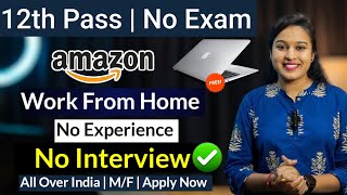 Thumbnail Amazon Work From Home Job 2026🔥 Freshers Students & Housewife | No Exam | Direct Selection!!!