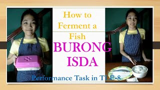 How to Ferment a Fish (Burong Isda) -  Trinity's Performance Task