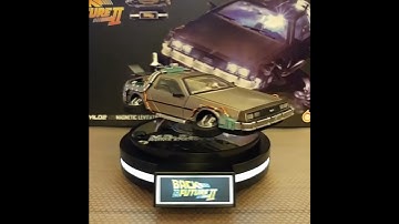Back to The Future II 1/20 Scale Magnetic Floating DeLorean Time Machine