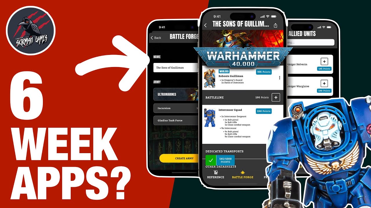 NEW 40k APP - Good Way To Learn Warhammer 40000 10th Edition? What's Missing?