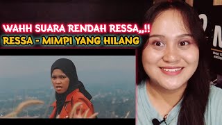 Download Lagu Suara Rendah Ressa,,!! RESSA - MIMPI YANG HILANG ( Dipopulerkan Iklim ) MP3