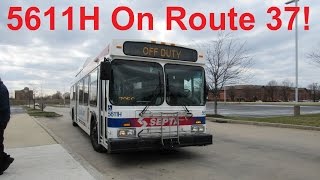 NeoplanDude | SEPTA 2003 New Flyer DE40LF #5611H On Route 37, To PNC Center!