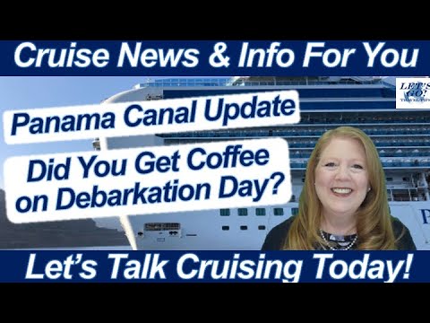 CRUISE NEWS! COFFEE ON DEBARKATION DAY | ICELAND VOLCANO ERUPTS | CARNIVAL JUBILEE CRUISE ACTIVITIES
