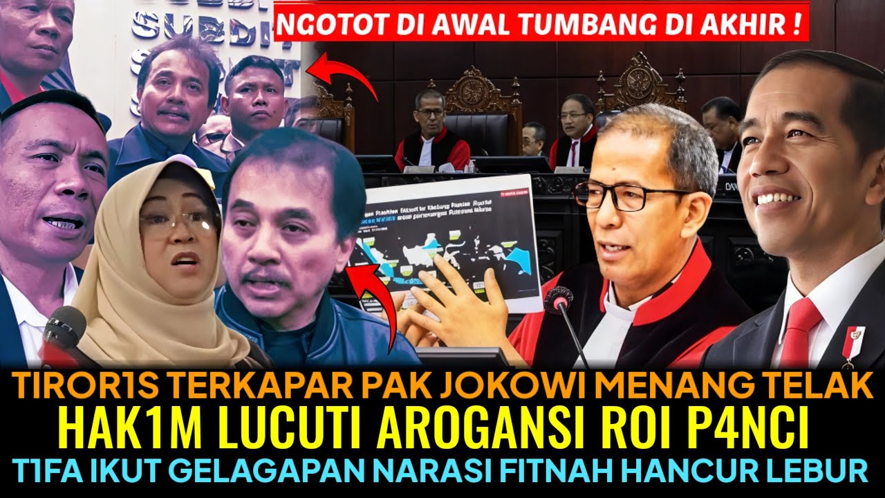 TIROR1S TERKAPAR PAK JOKOWI MENANG TELAK ❗JAKSA LUCUTI AROGANSI ROI P4NCI T1FA AUTO  IKUT GELAGAPAN